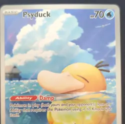 Pokemon Psyduck 226/217 Holo Rare Basic 2026 Water HP70 Ram 20 Card - Image 2