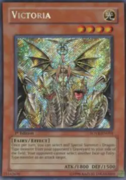 Victoria - SOVR-EN093 - Secret Rare - 1st Edition x1 Moderate Play Yu-Gi-Oh! YGO - Image 1