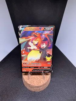 Pokemon TCG Lance's Charizard v SWSH133 Promo Card Celebrations SKU281 - Image 1