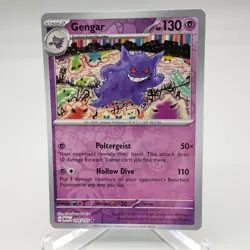 Gengar Pokemon Scarlet & Violet 151 94/165 MEW EN Reverse Holo Card Near Mint NM - Image 1
