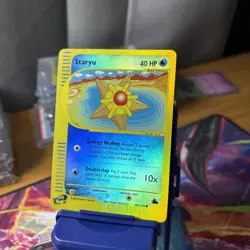 Pokemon Card - Staryu Skyridge 103/144 Common Reverse Holo - Image 1