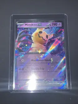 Pokemon TCG Mimikyu EX 069/159 Journey Together Double Rare Card - Image 1