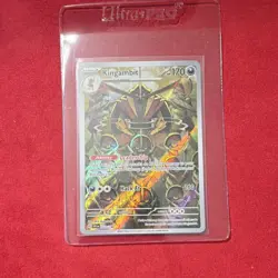 Kingambit 220/198 SV01: Scarlet & Violet Illustration Rare Holo Pokemon Card - Image 1
