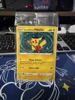 SEALED Special Delivery Pikachu SWSH074 SWSH: Sword & Shield Promo Cards Holo - Image 1