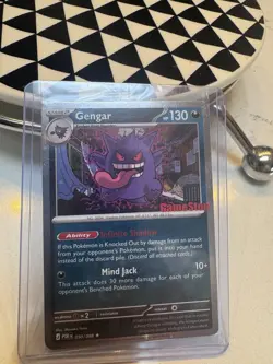 *DOUBLE Promo Bundle Gengar 050/088 GameStop Promo Pokemon card Suicune - Image 3