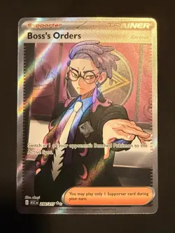 Boss's Order 256/217 Full Art Ascended Heroes Pokemon Card - Image 1