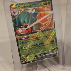 Pokemon TCG POR Decidueye EX, Mega Zygarde EX, Rowlet Holo Card Lot (3) English - Image 2