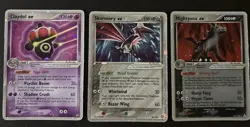 Pokemon EX Era Card Lot 3 Power Keepers Holo Claydol Skarmory Mightyena HP / DMG - Image 1
