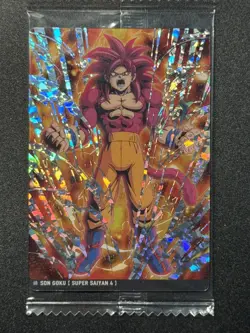 Super Saiyan 4 Son Goku 6-09 SEC - Dragon Ball Itajaga Card Sealed Japanese ZR29 - Image 1