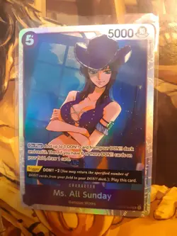 One Piece Card Game Ms. All Sunday OP04-064 - Kingdoms of Intrigue - Near Mint - Image 1