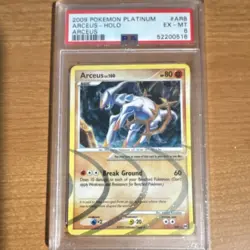 Pokemon Arceus Platinum AR8 Holo Rare Basic PSA 6 2009 English TCG Card - Image 1