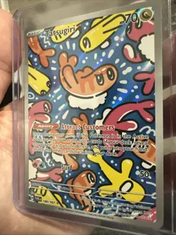 Pokemon TCG Tatsugiri Twilight Masquerade Illustration Rare Card 186/167 - NM - Image 3