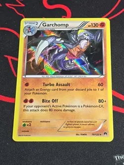 Garchomp 70/122 XY BREAKpoint Reverse Holo Rare Pokemon Card - Image 1