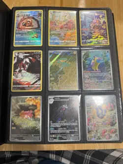 Pokemon Binder Lot Of 260 Cards! IR/AR/TG/VSTAR/VMAX/V/EX/SR/FULL ART (NM-M) - Image 1