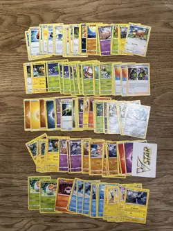 POKEMON: CROWN ZENITH | 100 Mixed Cards Common - Uncommon - Energy Bulk -p6 - Image 2