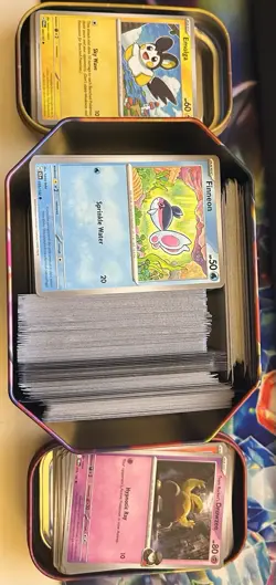 Pokemon TCG 500+ Random Bulk Cards From Various Scarlet And Violet Sets - Image 1