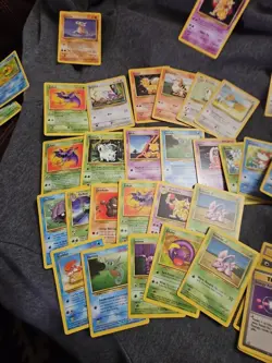 Lot Of Bulk Base Set+ Pokemon Cards. All 1999. 1999-2000. Non Holo 315 Cards - Image 1