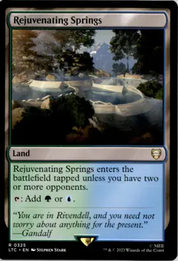 Rejuvenating Springs Commander: The Lord of the Rings: LTC Normal NM - Image 1