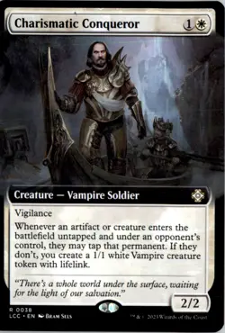 Charismatic Conqueror (Extended Art) Commander: Lost Caverns of Ixalan NM - Image 1