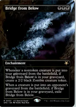 Bridge from Below (Borderless) Special Guests SPG Normal NM - Image 1