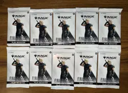 MTG Final Fantasy Play Boosters, Lot of 10 - Image 1