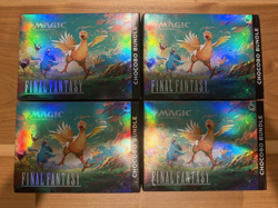 Magic The Gathering Final Fantasy Chocobo Bundle Box LOT 4 Sealed Boxes - Image 1