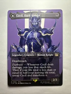 Cecil, Dark Knight (Borderless) Final Fantasy Regular - Image 1