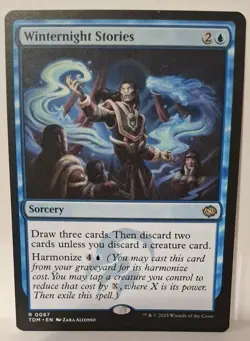MTG Winternight Stories x1 Tarkir: D-storm Regular NM/PFresh! - Image 1