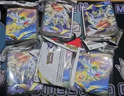 7 POKEMON TCG Mini PORTFOLIO Card FOLDER ONLY Sword & Shield - Brilliant Stars - Image 1