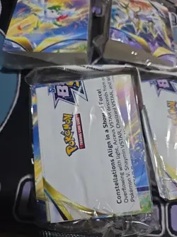 7 POKEMON TCG Mini PORTFOLIO Card FOLDER ONLY Sword & Shield - Brilliant Stars - Image 3