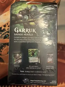 MTG Magic the Gathering Core Set 2021 Planeswalker Deck GARRUK English Sealed - Image 2