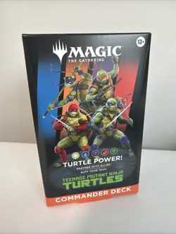 Magic the Gathering Teenage Mutant Ninja Turtles Turtle Power Commander Deck New - Image 1