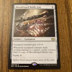 Bloodforged Battle-Axe Double Masters 2022 Regular - Image 1