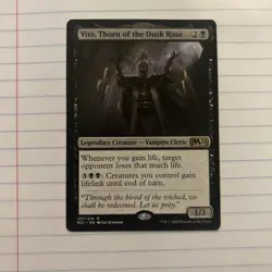 Vito, Thorn Of The Dusk Rose 2021 Core Set MTG Magic The Gathering NM/LP - Image 1