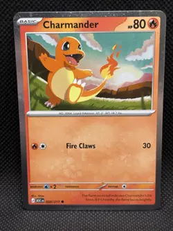 Pokemon TCG CHARMANDER 020/217 Ascended Heroes Cosmos Holo Promo - Image 1