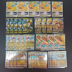 36*Lot Pokemon TCG RRR VSTAR RR V/GX/ex Dragonite Holo #14 KB72 - Image 1