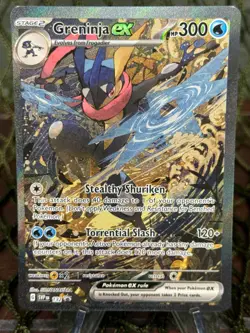 GRENINJA EX SVP 132 ~ Pokemon TCG: SCARLET & VIOLET BLACK STAR PROMO - Image 1