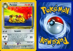 PERSIAN 56/130 UNCOMMON BASE SET 2 POKEMON NM - Image 3