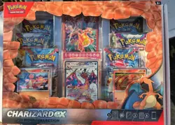 New Pokemon TCG Charizard ex Premium Collection Factory Sealed! 6 Packs Total - Image 1