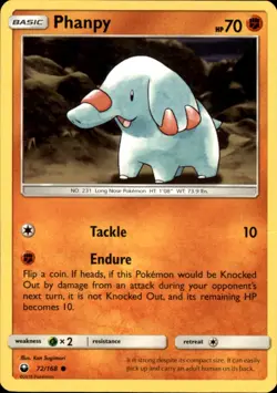 Phanpy 72/168 Common Celestial Storm Pokemon NM - Image 1