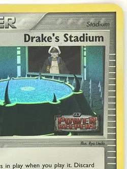 Drake's Stadium 72/108 Stamped Promo Ex Power Keepers Pokemon Card Holo UNC LP - Image 3
