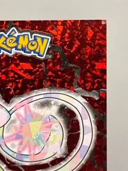 Mew #151 - Red Crystal Holo Box Hit - Crystal Dark Black - Pokemon Card - Image 5