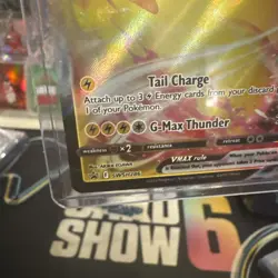 Pokemon TCG Pikachu VMAX SWSH286 Holo Black Star Promo - Image 4
