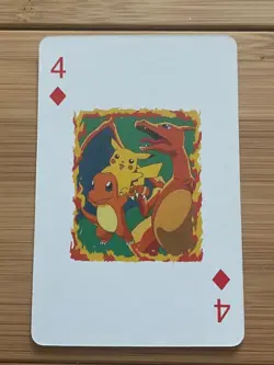 Charizard 4 - Pokemon Playing Cards 25th Anniversary Japanese Pocket Monsters - Image 1
