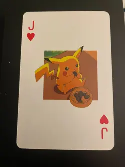 Pikachu JACK - Pokemon Playing Cards 25th Anniversary Japanese Pocket Monsters - Image 1