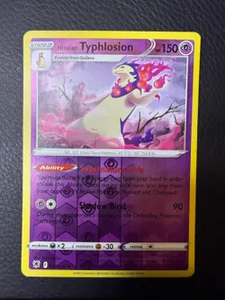 NM/M Reverse Holo Astral Radiance Hisuian Typhlosion 052/189 Holo Rare Pokemon - Image 1