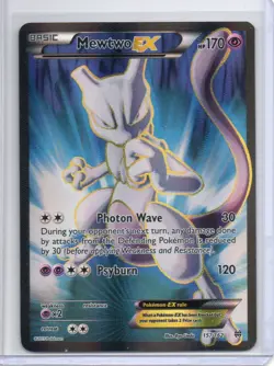 Pokemon XY - BREAKthrough Mewtwo EX (157 Full Art) #157/162 Ultra Rare,Holo - Image 1