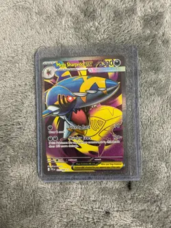 MEGA SHARPEDO EX 2025 POKEMON PHANTASMAL FLAMES ULTRA RARE 113/094 - Image 1