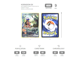 Koraidon ex Pokemon 247/198 SV01: Scarlet & Violet Base Set Holo TAG 9 RARE - Image 2