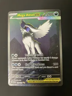 Pokemon TCG Me01 Mega Absol EX 180/132 - Special Illustration Rare - Holo - NM - Image 1